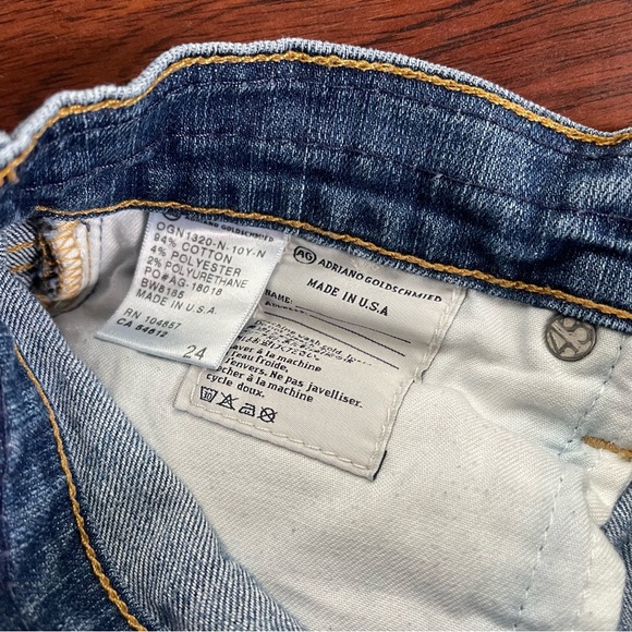 Adriano Goldschmied AG Tomboy Crop Relaxed Straight Crop Jean - Picture 6 of 7